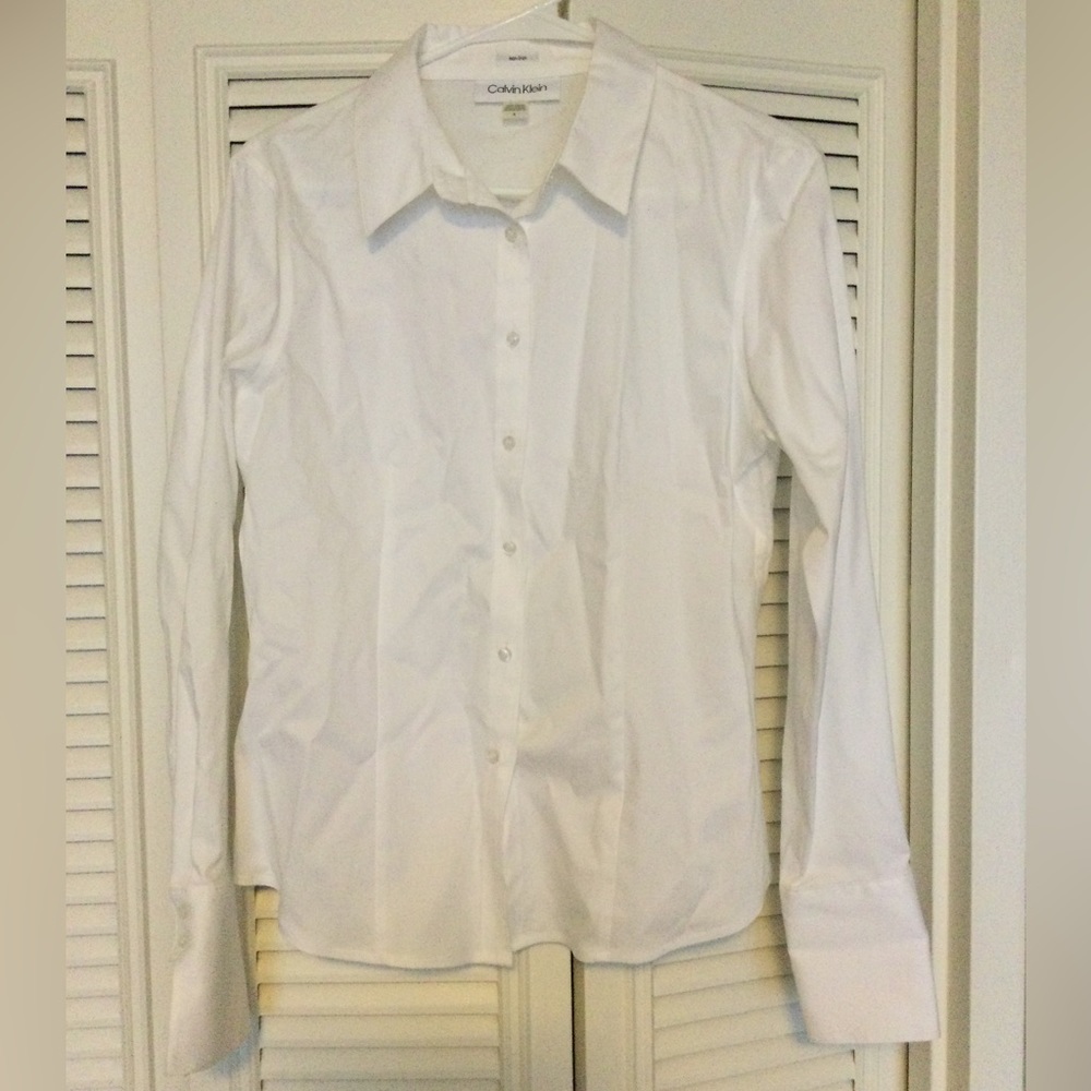 Calvin Klein Classic White Button Down